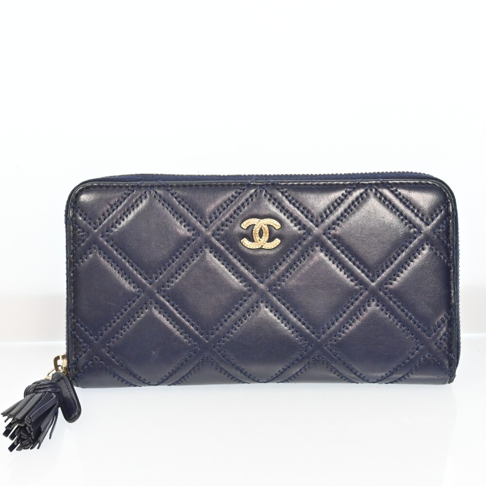 Auth Chanel Quilted Matelasse Cc Logo #259283C53B - Picture 2 of 15